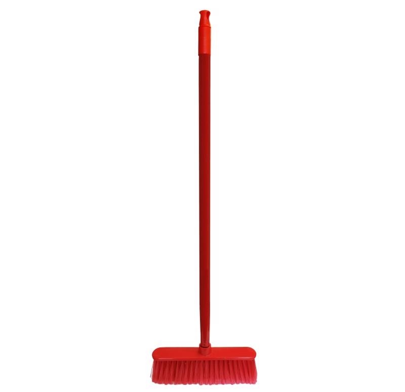 Smeták s tyčí ECONOMY 26/120cm červený 120x26x4,5cm (24ks/krt)