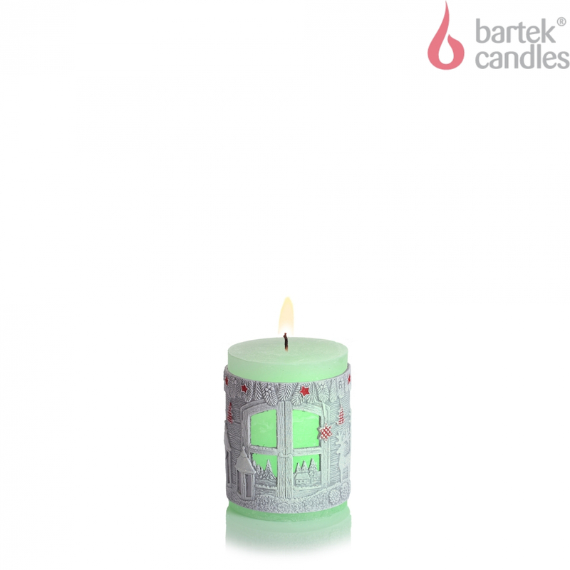 Bartek Svíčka slupek 70x90 Christmas New Dioda (12ks/krt)