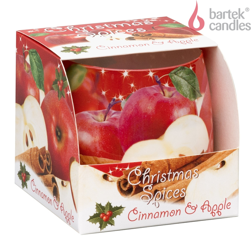 Bartek Svíčka sklo 100g Christmas Spices (12ks/bal)
