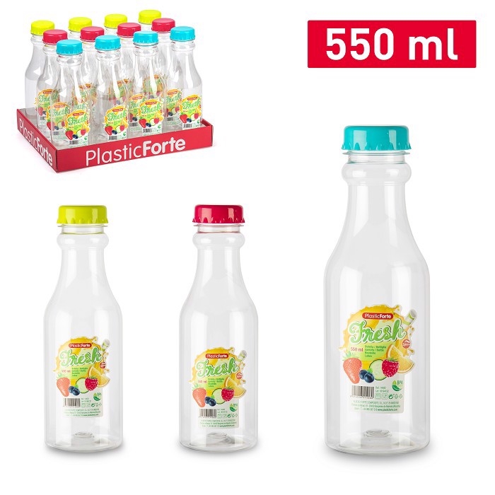 Plastic Forte Láhev FRESH 550ml (12ks/bal)