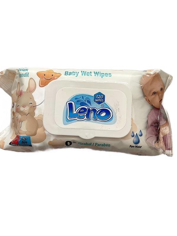 LENO vlhčené ubrousky 120ks Bez parfemace (24bal/krt)