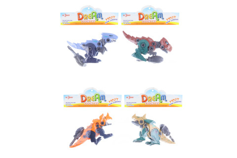 Dinosaurus 4 druhy šroubovací
