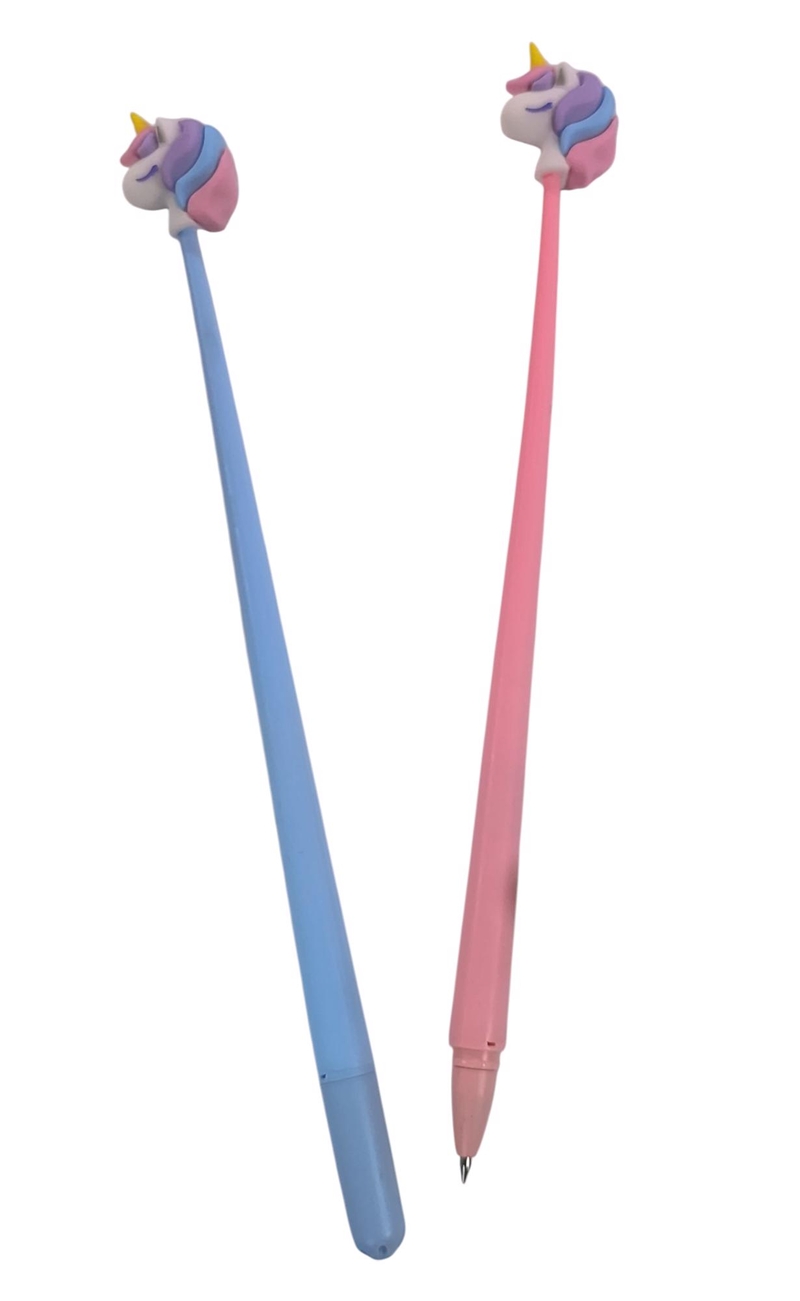 Gelové pero Unicorn 0,5mm modrý (24ks/bal,768/krt)
