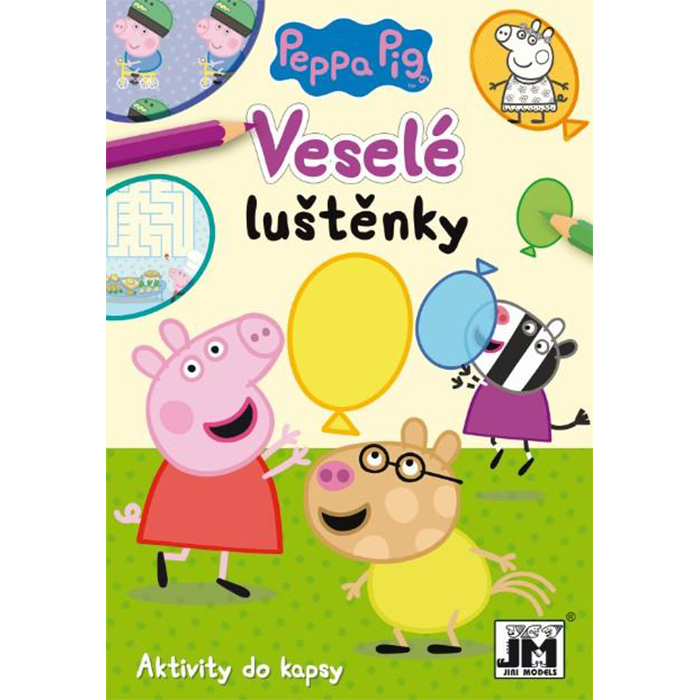 Aktivity do kapsy - Peppa Luštěnky (12ks/bal)