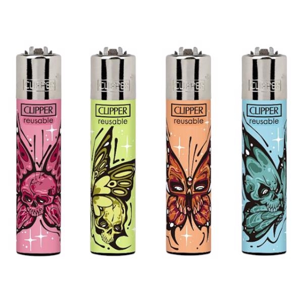 Zapalovač CLIPPER - Diabolical Butterfiles (24ks/bal, 576ks/krt)