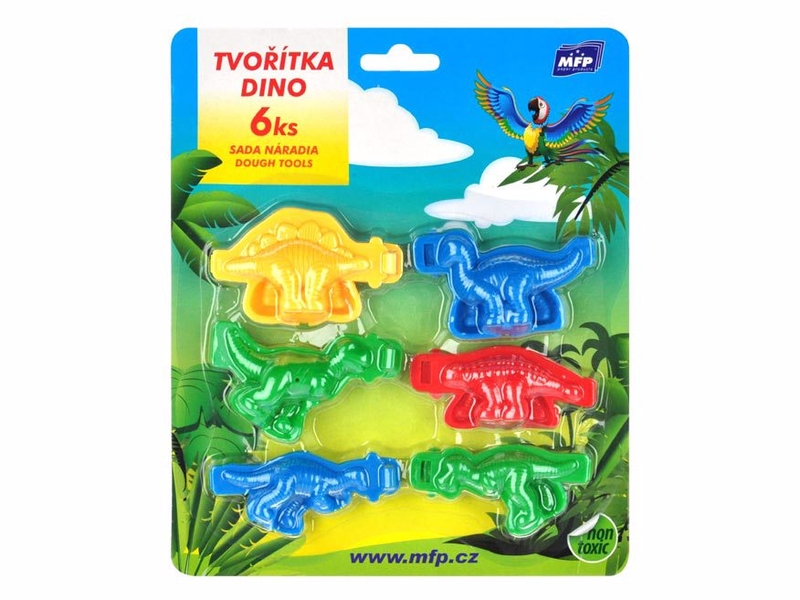 Tvořítka 3D 6 ks DOTO DINO
