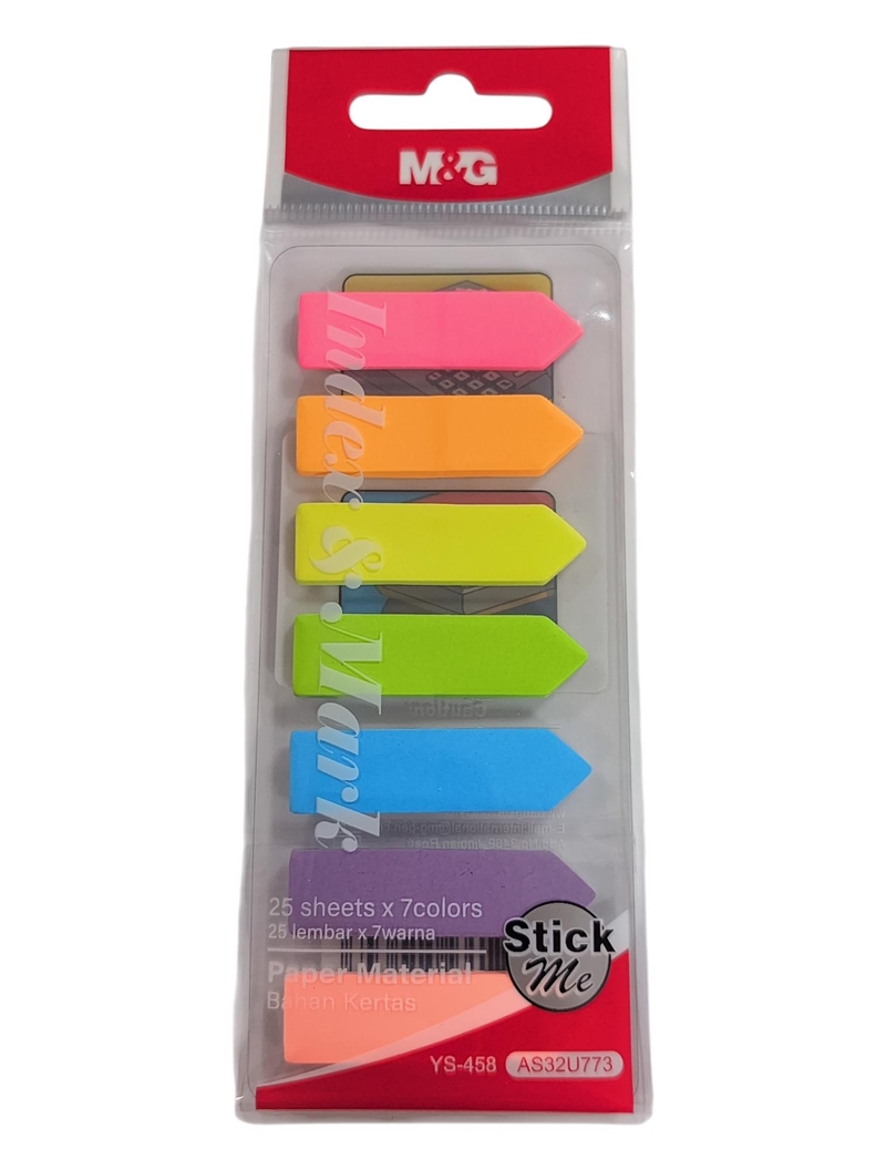 MG Samolepící záložky PET 3x2