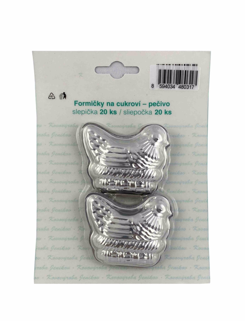 Khuôn bánh sắt 20ks