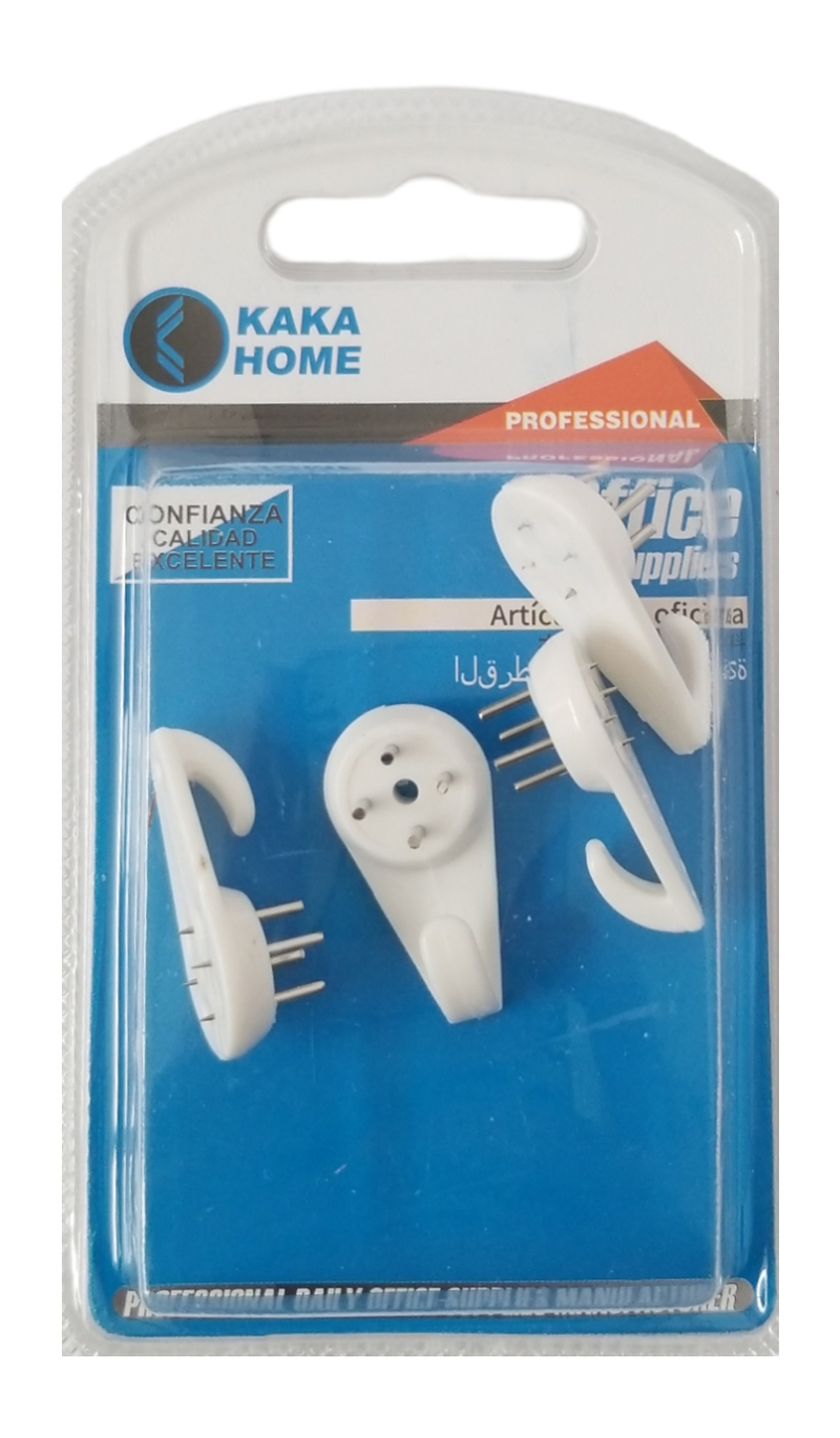 Sada háčky 4ks Kaka Home (24ks/bal, 288ks/krt)