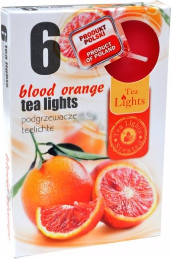 Admit Čajové svíčky 6ks Blood Orange (15set/bal, 45set/krt)