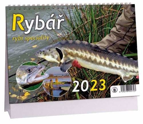 Stolní kalendář 2023 ARIA B - Rybář-rybí speciality (10ks/bal)