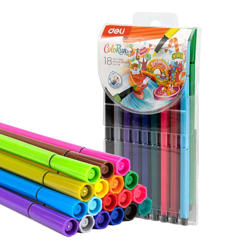 Bút dạ màu 18ks, có 