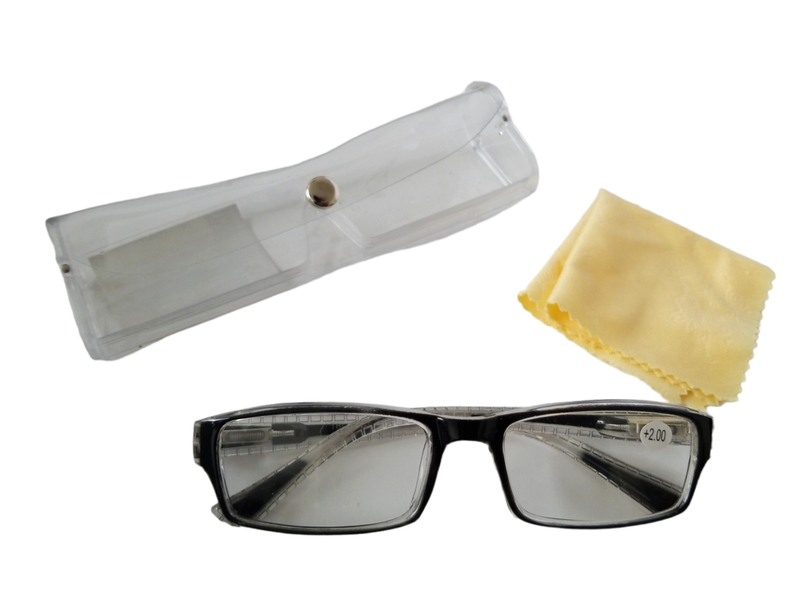 Dioptrické brýle s pouzdrem mix (20ks/bal)