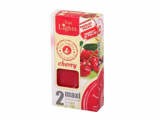 Svíčky Maxi 2ks Cherry (20set/bal)