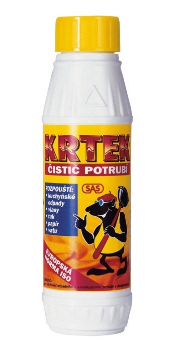 Krtek čistič potrubí 450g (20/bal)