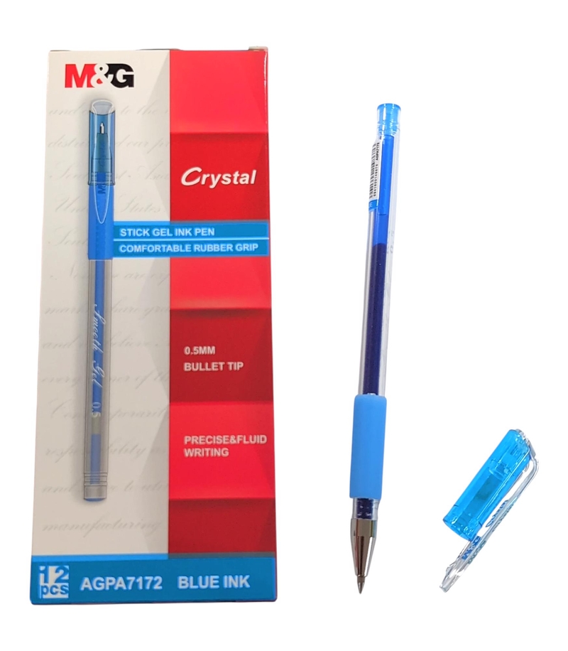 MG Gelové pero modré 0,5mm Smooth Write (12ks/bal,1728/krt)