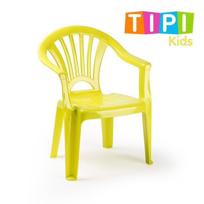 Plastic Forte Dětská židle TIPI Zelená