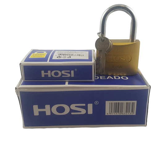 Visací zámek HOSI 60mm (6ks/bal) (60/krt)
