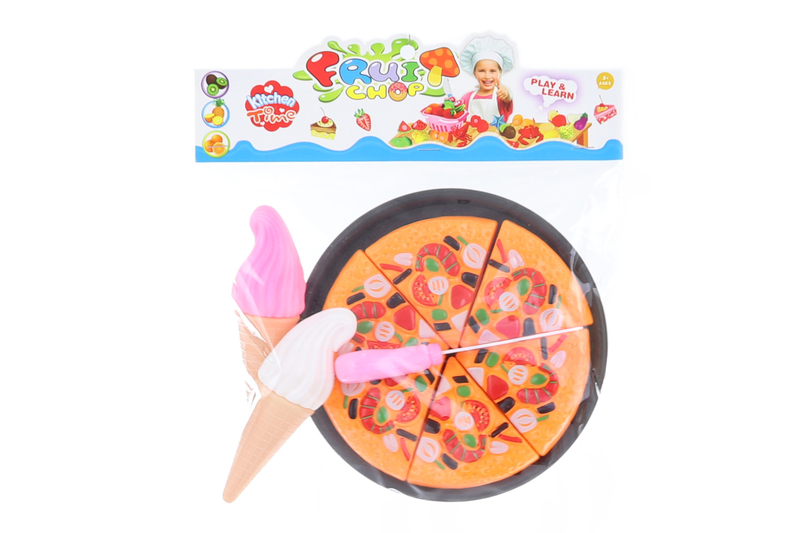 Pizza a zmrzliny 15cm - krájení                                                                     
