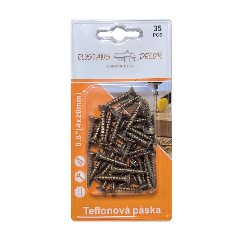 Sada stavebních hřebíků 4x20mm 35ks (24sad/bal)