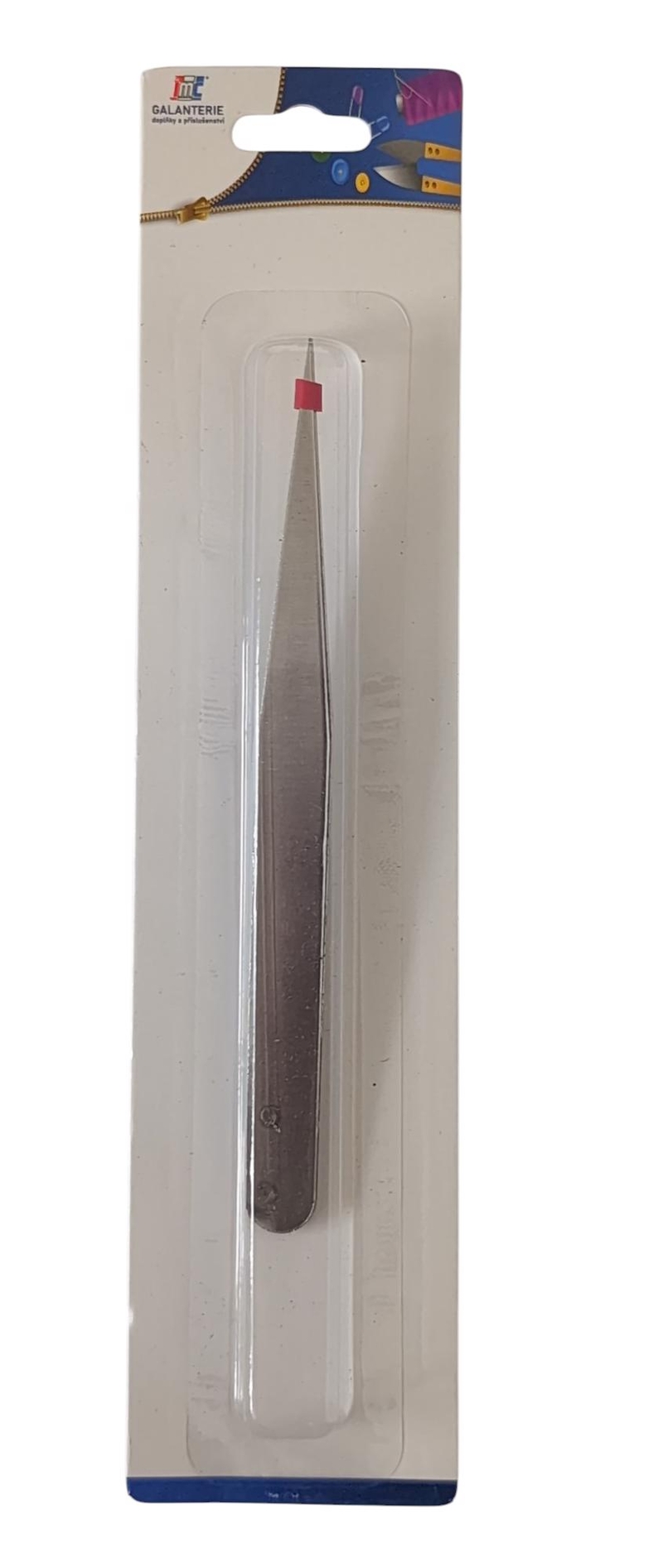 Pinzeta rovná 12,5cm  (24sad/bal,480/krt)