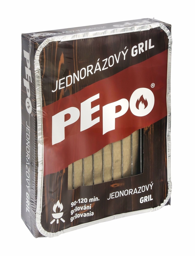 PEPO Jednorázový gril 90-120 minut 