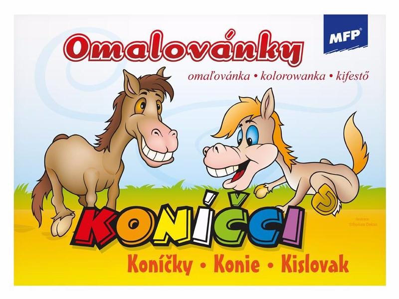 Omalovánky MFP Koníčci A5 