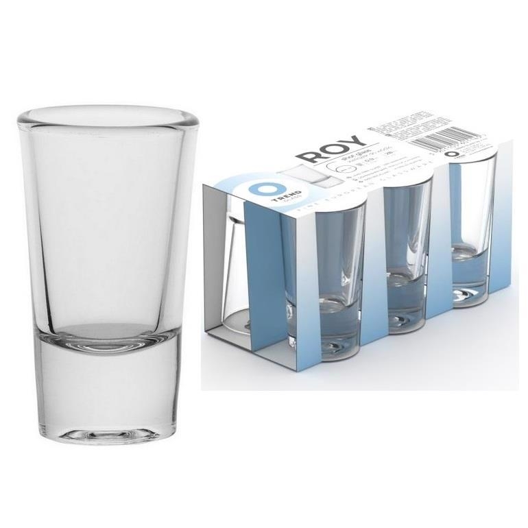 Sada panáků na vodku 25ml 6ks Roy