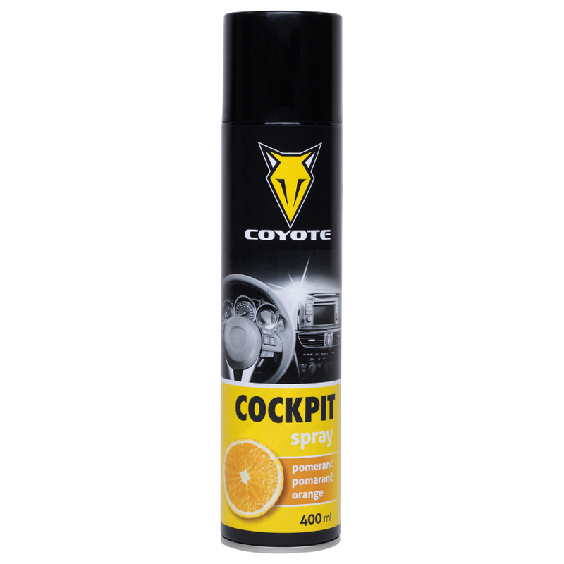 COYOTE Cockpit spray Pomeranč 400 ml (6ks/bal)