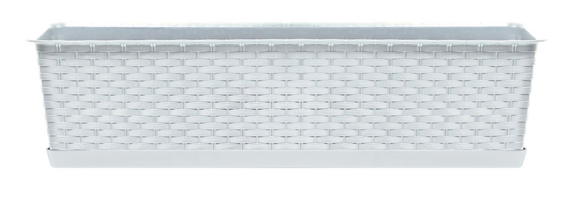 Truhlík s miskou RATOLLA CASE bílý 58,7cm