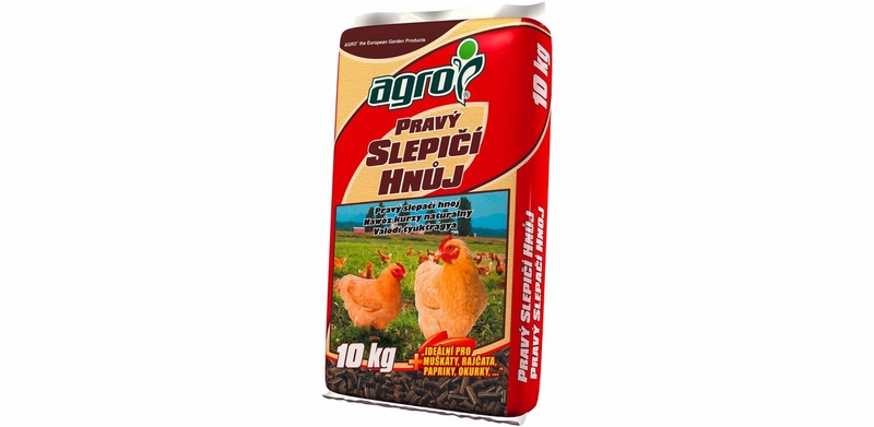 AGRO Pravý slepičí hnůj 10kg