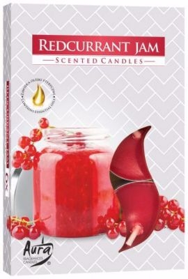 Vonné svíčky Bispol 6ks Redcurrant Jam (12set/bal)