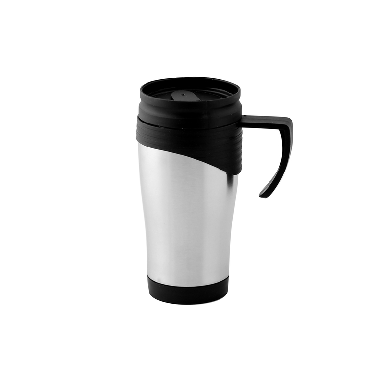 Termohrnek nerez s plastovým víčkem 400ml
