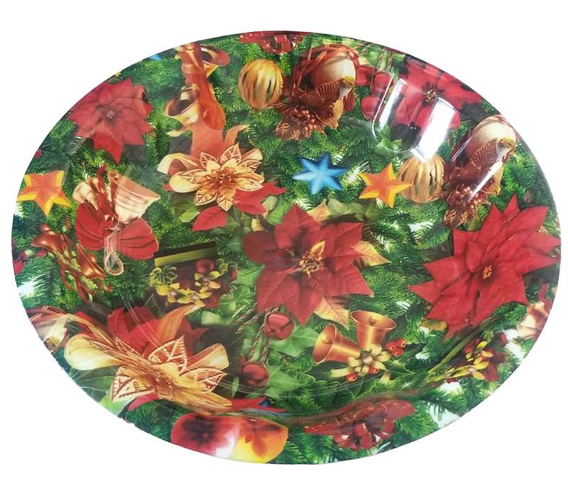 Đĩa giáng sinh Ø25cm