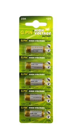 Baterie A23 5ks/set (1000sad/krt)
