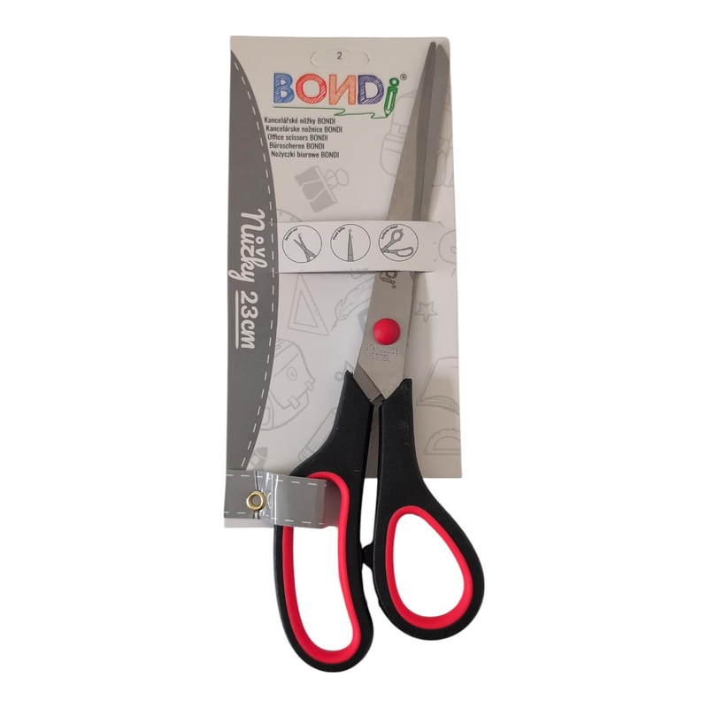 Kancelářské nůžky 23cm (360ks/krt)