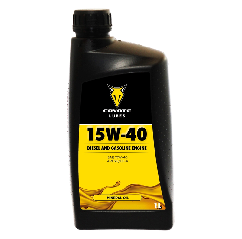 COYOTE LUBES Motorový olej Diesel/Gasoline 15W-40 1L