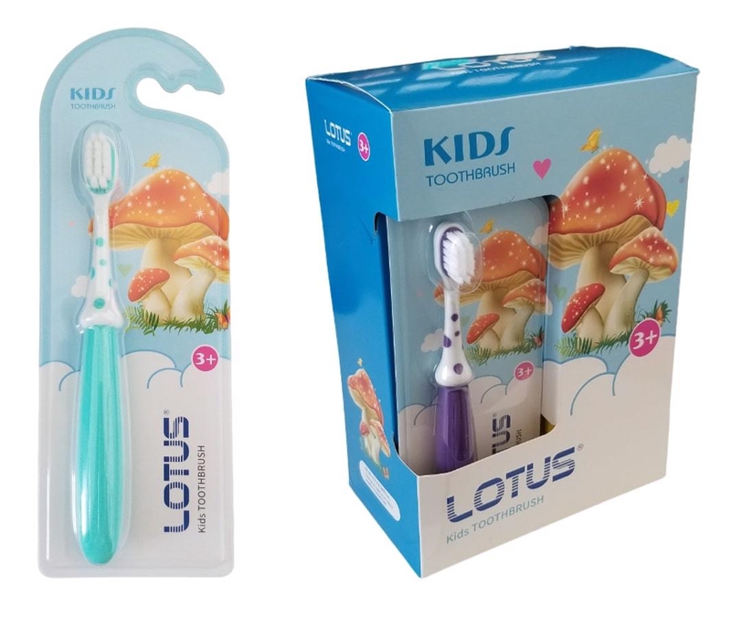 Lotus Dětský zubní kartáček - Houba (12ks/bal)