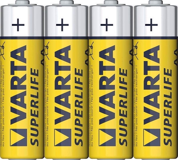 Baterie VARTA Super Heavy Duty AA R6 set 4ks (15set/bal)