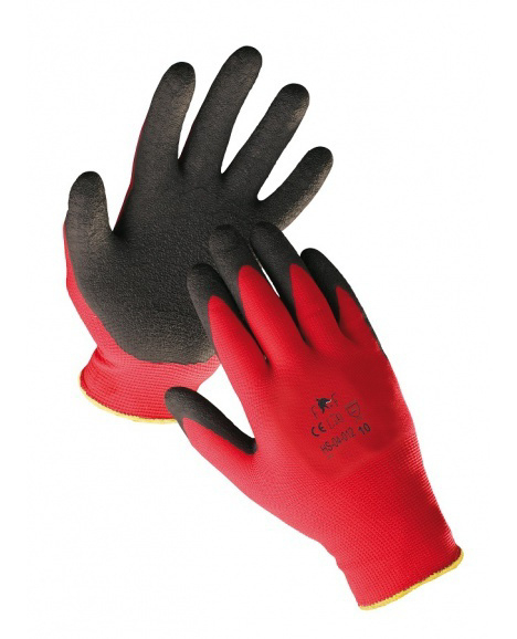 Rukavice povrstvená latexem HS-04-012 VEL.8 (12ks/bal)