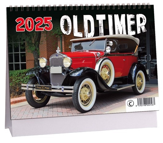 Stolní kalendář 2025 ARIA C 230×160mm - Oldtimer (10/bal)