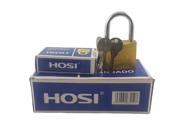 Visací zámek HOSI 50mm (6ks/bal) (120/krt)