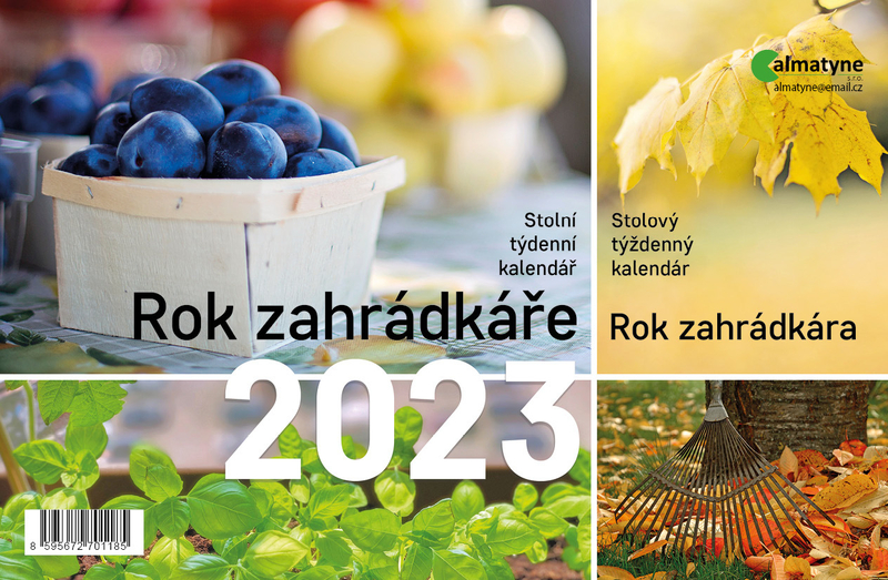 Velký stolní kalendář 2023 - Rok zahrádkáře (10ks/bal)
