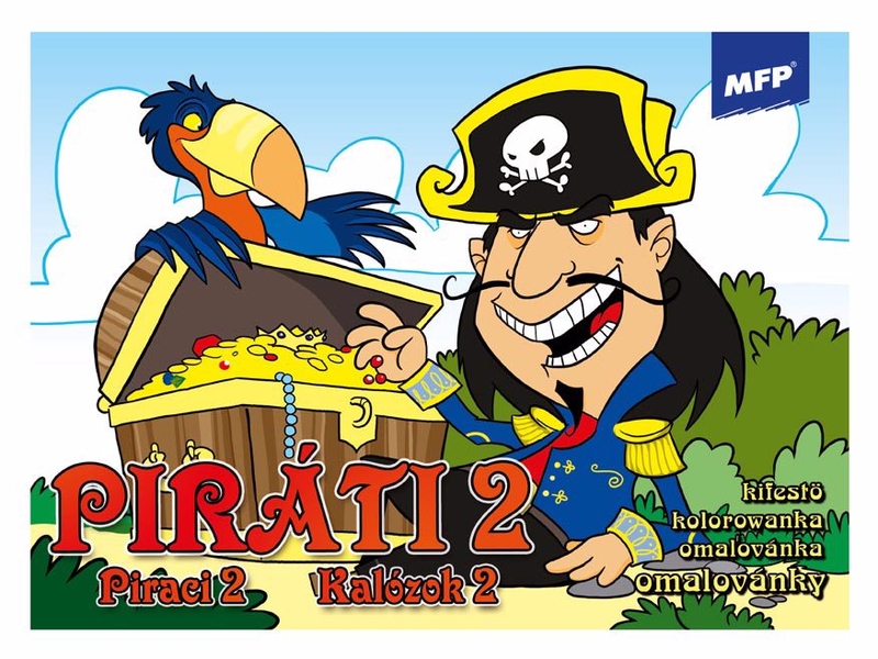 Omalovánky MFP Piráti 2 A5 