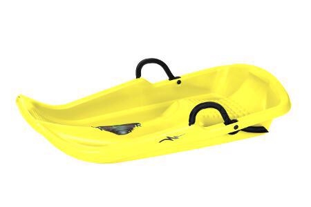 Boby TWISTER s brzdami 80×33×14cm žlutá