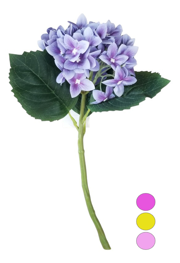 Hortenzie 1 květ 33cm mix barev 