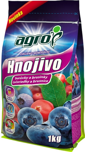 AGRO OM hn. borůvky a brusinky 1kg (5/krt)