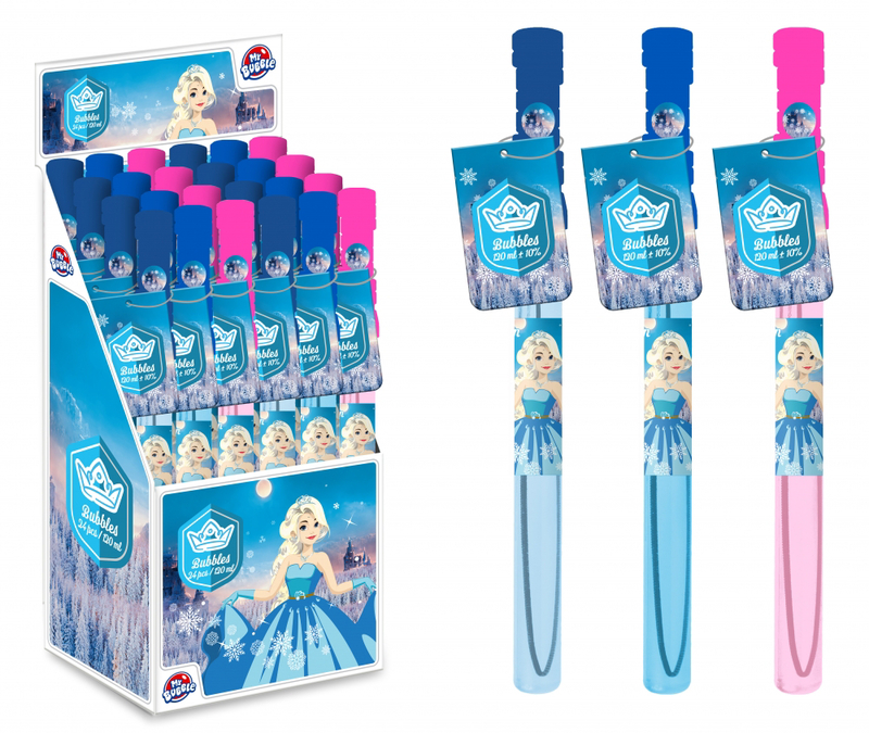 Bublifuk 120ML - QUEEN MEČ (24ks/bal)