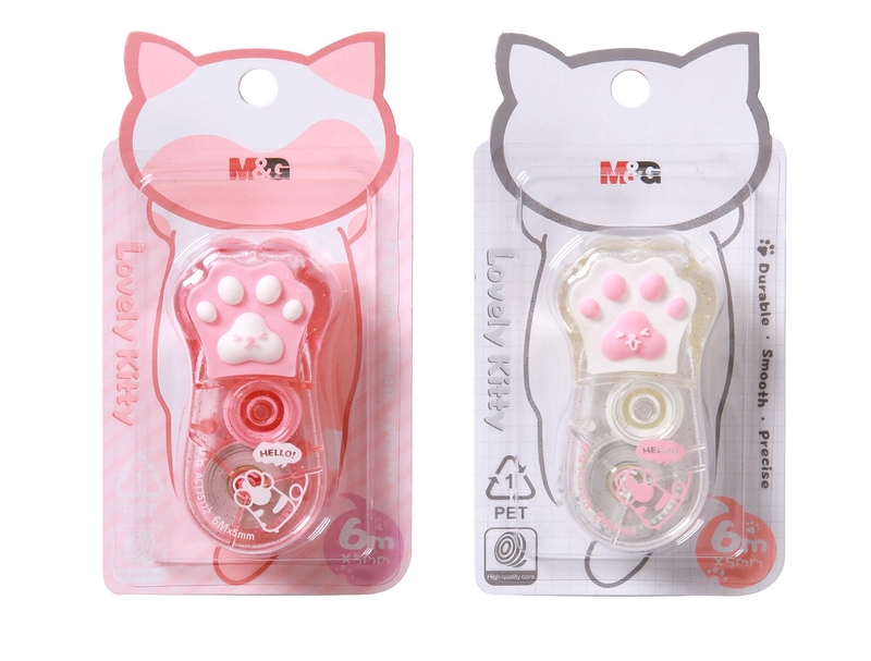MG Korekční páska Lovely Kitty 6M*5mm (12ks/bal,576/krt)