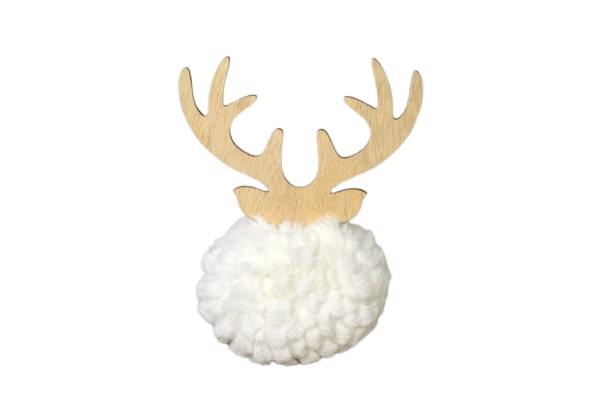 Sobí koule bílá 14cm (6ks/bal)